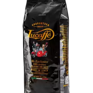 lucaffe mr exclusive 100 arabica kava v zrnjih 1kg