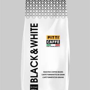 Pitti Caffè Black and White 1KG kave