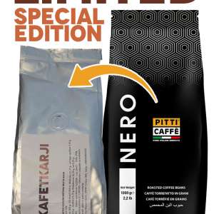 Pitti Caffe Nero Limited Special Edition Kafetkarji Mleta Kava