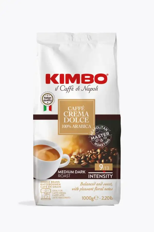 Kimbo Caffè Crema Dolce 100 Arabica